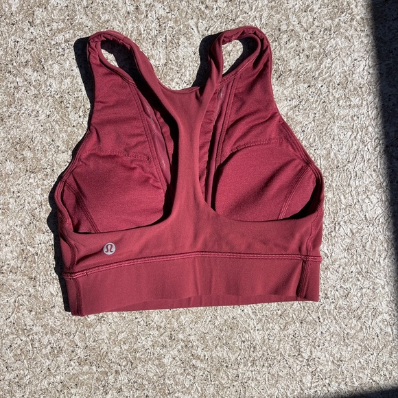 Lululemon Nulu Mesh High Neck Bra Size 4 - Picture 2 of 4